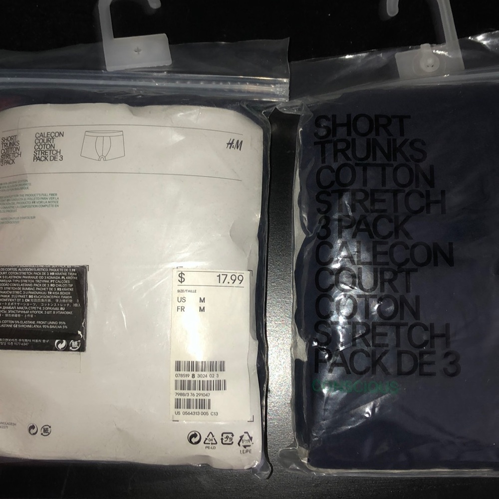 men’s H&M Briefs underwear 2 pack